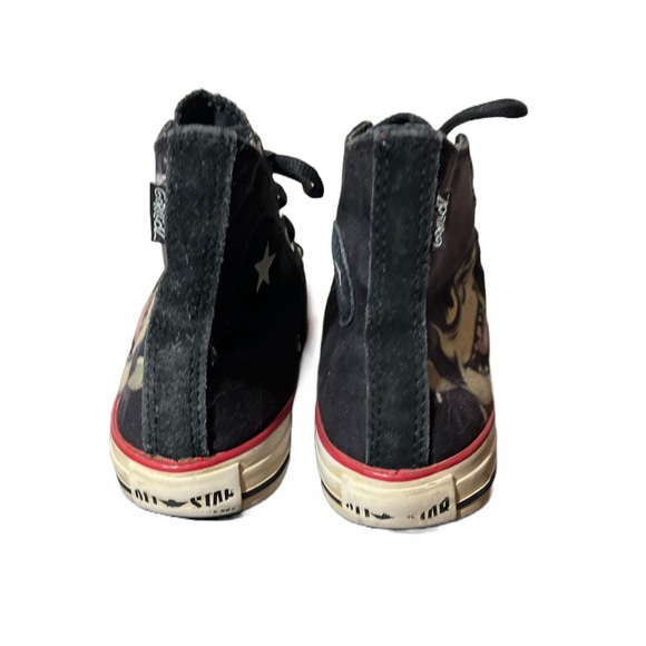 Converse Gorillaz X Chuck Taylor All Star  Murdoc Mens Sz 4 Womens 6 RARE black - Picture 2 of 16
